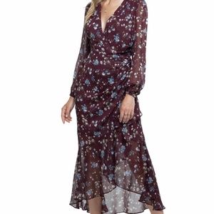 Astr the Label Side Cinched Mermaid Floral Dress M